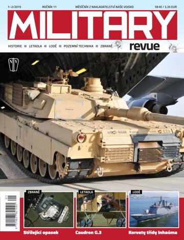 Obálka e-magazínu Military revue 1-2/2015