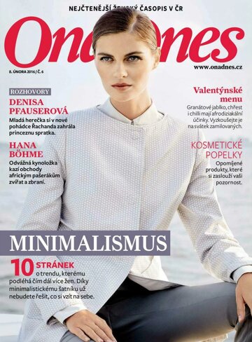 Obálka e-magazínu Ona DNES Magazín - 8.2.2016