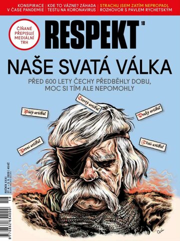 Obálka e-magazínu Respekt 18/2020