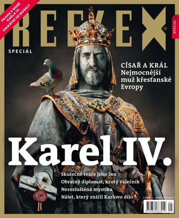 Obálka e-magazínu Karel IV.