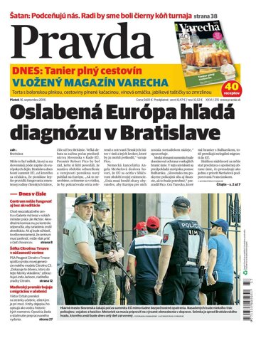 Obálka e-magazínu Pravda 16.9.2016
