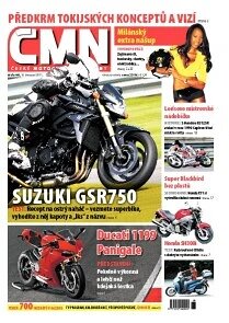 Obálka e-magazínu ČESKÉ MOTOCYKLOVÉ NOVINY 46/2011