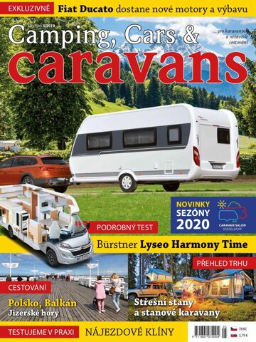 Obálka e-magazínu Camping, Cars & Caravans 5/2019 (září/říjen)