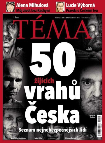 Obálka e-magazínu TÉMA 13.3.2015