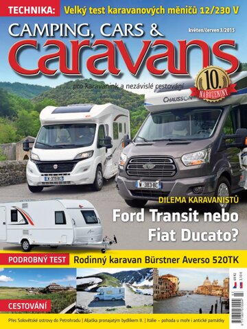 Obálka e-magazínu Camping, Cars & Caravans 3/2015
