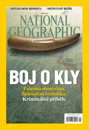 Obálka e-magazínu National Geographic 9/2015