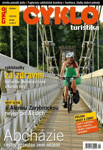 Obálka e-magazínu Cykloturistika 2/2016