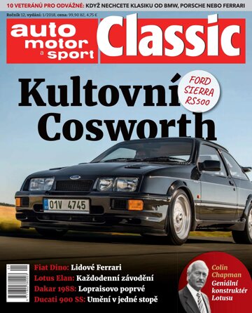 Obálka e-magazínu Auto motor a sport Classic 1/2018