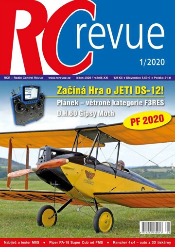Obálka e-magazínu RC revue 1/2020