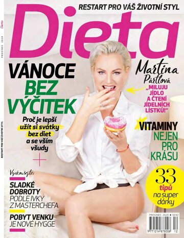 Obálka e-magazínu Dieta 12/2020