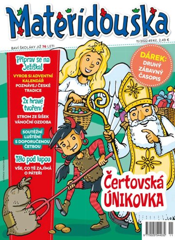 Obálka e-magazínu Mateřídouška 11/2022