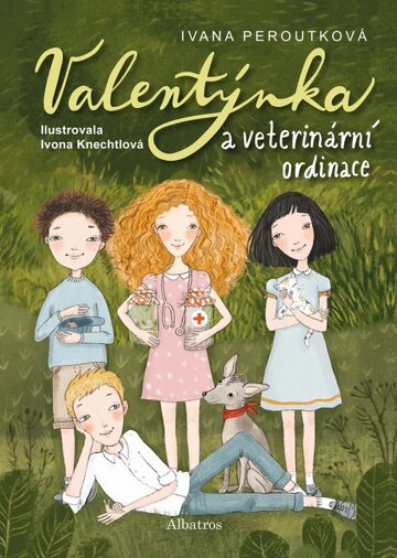 Obálka knihy Valentýnka a veterinární ordinace