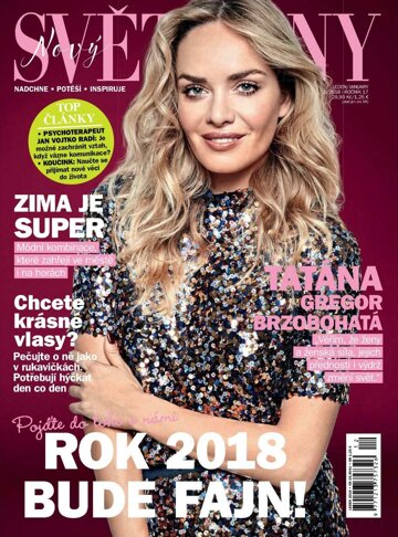 Obálka e-magazínu Svět ženy 1/2018