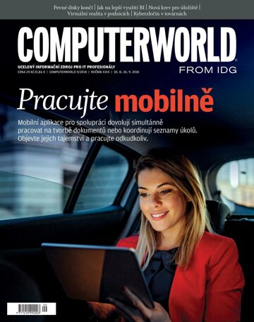 Obálka e-magazínu Computerworld 9/2018
