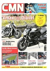 Obálka e-magazínu ČESKÉ MOTOCYKLOVÉ NOVINY 34/2012