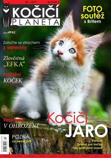 Obálka e-magazínu Kočičí planeta 2/2019