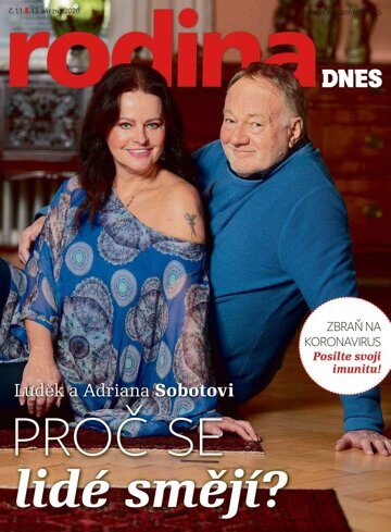 Obálka e-magazínu Magazín RODINA DNES - 13.3.2020