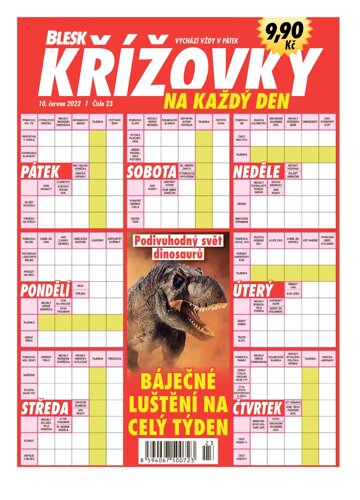 Obálka e-magazínu Blesk křížovky na každý den 23/2022