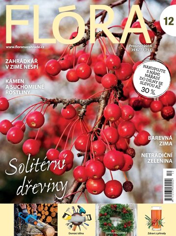 Obálka e-magazínu Flóra na zahradě na zahradě 12/2014