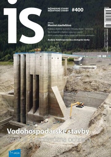 Obálka e-magazínu Inžinierske stavby 6/2018
