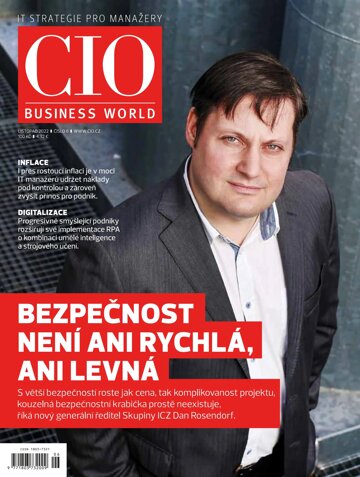 Obálka e-magazínu CIO Business World 6/2022