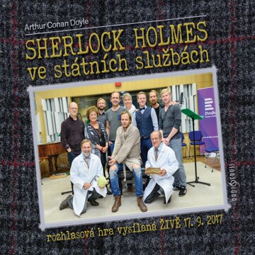 Obálka audioknihy Sherlock Holmes ve státních službách