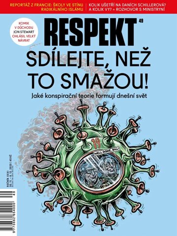 Obálka e-magazínu Respekt 49/2020