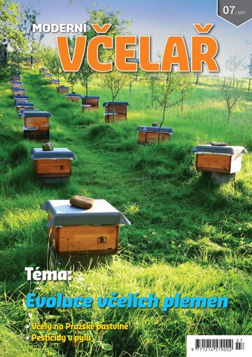 Obálka e-magazínu Moderní Včelař 7/2021