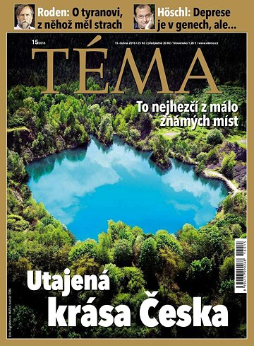 Obálka e-magazínu TÉMA 15.4.2016