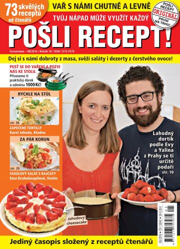 Obálka e-magazínu Pošli recept 6/2016