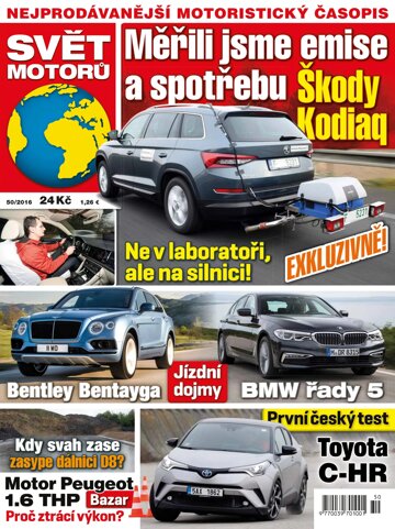 Obálka e-magazínu Svět motorů 12.12.2016