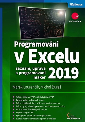 Obálka knihy Programování v Excelu 2019