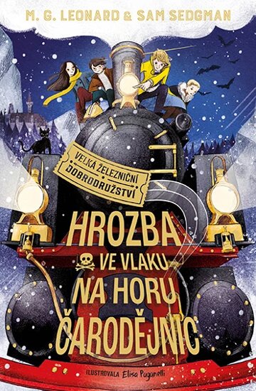 Obálka knihy Hrozba ve vlaku na horu čarodějnic