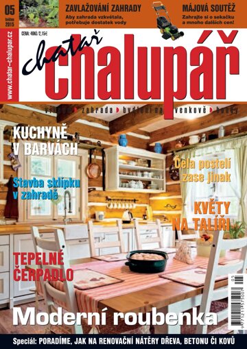 Obálka e-magazínu Chatař Chalupář 5/2015