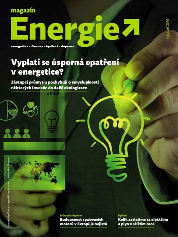 Obálka e-magazínu Ekonom 48 - 1.12.2016 - příloha Magazín Energie