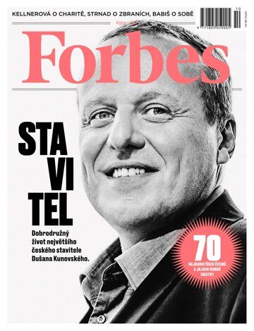 Obálka e-magazínu Forbes 10/2017