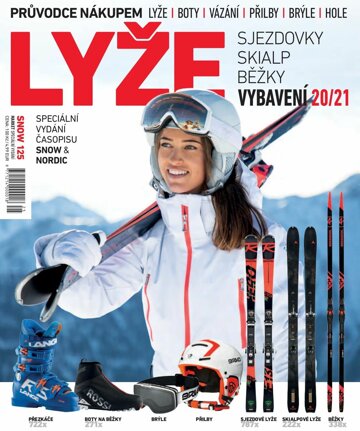 Obálka e-magazínu SNOW 125 market - lyže, běžky, skialpy
