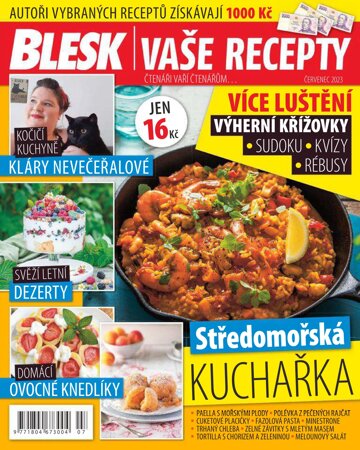 Obálka e-magazínu BLESK VAŠE RECEPTY 7/2023