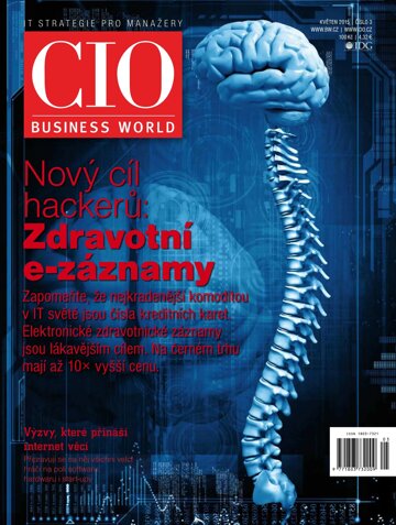 Obálka e-magazínu CIO Business World 3/2015