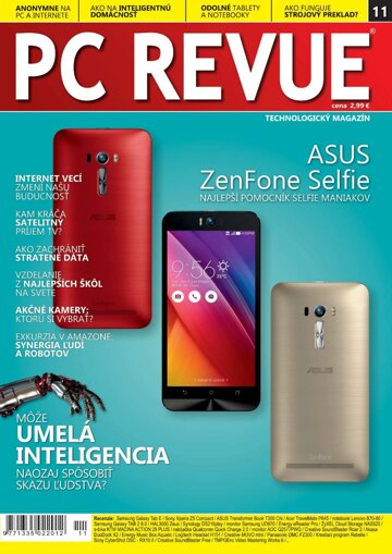 Obálka e-magazínu PC REVUE 11/2015