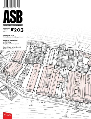 Obálka e-magazínu ASB Architektúra Stavebníctvo Biznis 12.11.2018