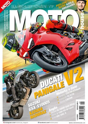 Obálka e-magazínu Motohouse 1-2/2020