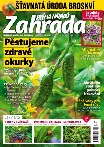 Obálka e-magazínu Zahrada prima napadu 5/2023
