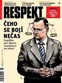 Obálka e-magazínu Respekt 28/2012