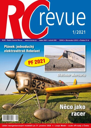 Obálka e-magazínu RC revue 1/2021