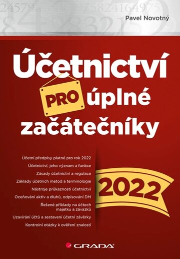 Obálka knihy Účetnictví pro úplné začátečníky 2022