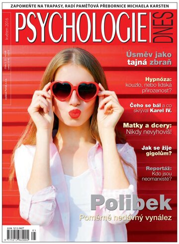 Obálka e-magazínu Psychologie dnes 5/2016
