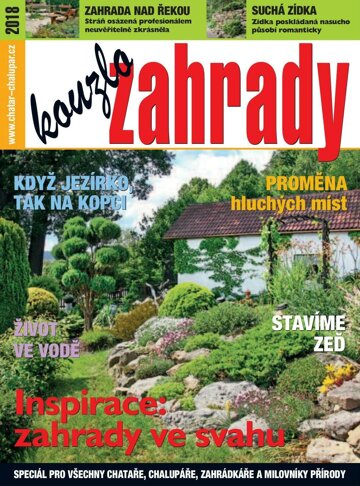 Obálka e-magazínu Kouzlo zahrady 2018