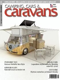Obálka e-magazínu Camping, Cars & Caravans 2/2010