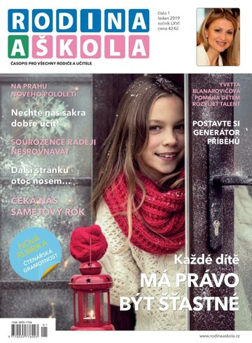 Obálka e-magazínu Rodina a škola 1/2019